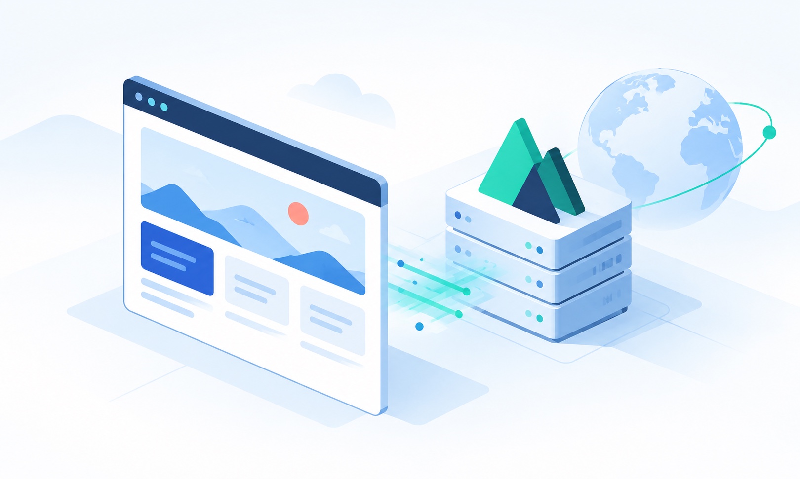 Vue and Nuxt illustration — SSR, hydration and Laravel API layers